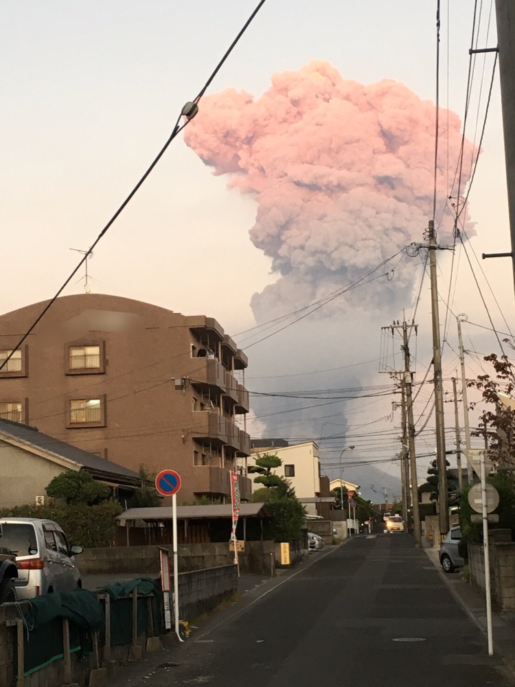 桜島の噴火