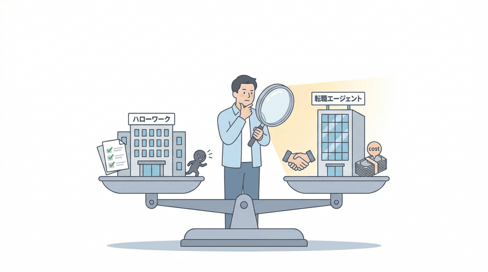 ハローワークと転職エージェントの本当のところ