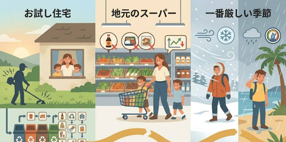  移住前に「地雷」を確実に踏み抜く検証3ステップ